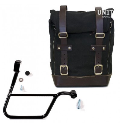 Kit borsa laterale dx Unit Garage in canvas per Triumph Bonneville T120 Kit borsa laterale dx Unit Garage in canvas per Triumph Bonneville T120