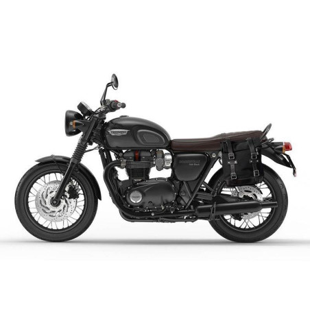 Kit borsa laterale dx Unit Garage in canvas per Triumph Bonneville T120 Kit borsa laterale dx Unit Garage in canvas per Triumph Bonneville T120