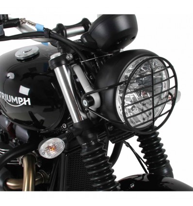 Griglia faro anteriore Hepco & Becker per Triumph Street Scrambler 900 Griglia faro anteriore Hepco & Becker per Triumph Street Scrambler 900