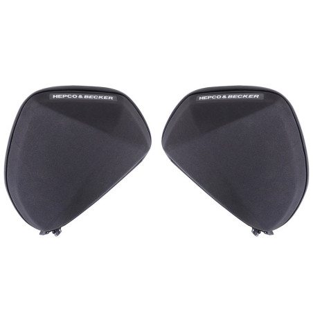 Coppia di borse Hepco & Becker V1 per paraserbatoio su Triumph Tiger 850 Sport