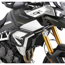 Paraserbatoio nero Hepco & Becker per Triumph Tiger 850 Sport Paraserbatoio nero Hepco & Becker per Triumph Tiger 850 Sport