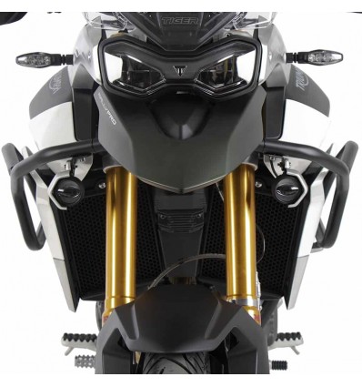 Paraserbatoio nero Hepco & Becker per Triumph Tiger 850 Sport Paraserbatoio nero Hepco & Becker per Triumph Tiger 850 Sport