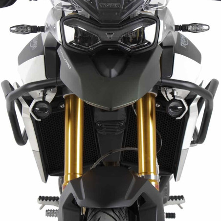 Paraserbatoio nero Hepco & Becker per Triumph Tiger 850 Sport Paraserbatoio nero Hepco & Becker per Triumph Tiger 850 Sport