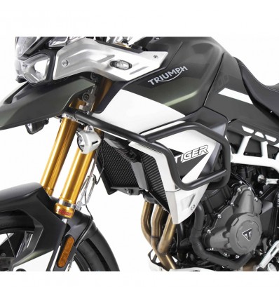Paraserbatoio nero Hepco & Becker per Triumph Tiger 850 Sport Paraserbatoio nero Hepco & Becker per Triumph Tiger 850 Sport