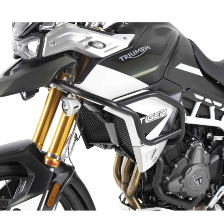 Paraserbatoio nero Hepco & Becker per Triumph Tiger 850 Sport Paraserbatoio nero Hepco & Becker per Triumph Tiger 850 Sport