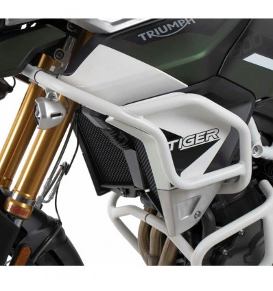 Paraserbatoio bianco Hepco & Becker per Triumph Tiger 850 Sport