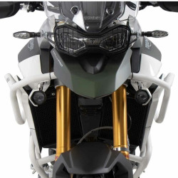 Paraserbatoio bianco Hepco & Becker per Triumph Tiger 850 Sport Paraserbatoio bianco Hepco & Becker per Triumph Tiger 850 Sport