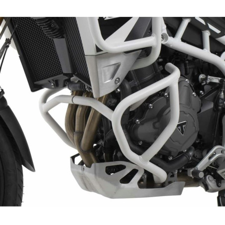 Paramotore bianco Hepco & Becker per Triumph Tiger 850 Sport Paramotore bianco Hepco & Becker per Triumph Tiger 850 Sport