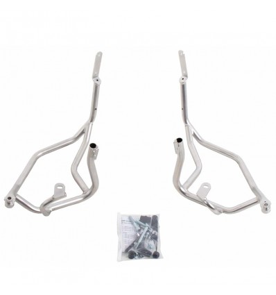 Paraserbatoio inox Hepco & Becker Solid per Triumph Tiger 850 Sport Paraserbatoio inox Hepco & Becker Solid per Triumph Tiger 850 Sport