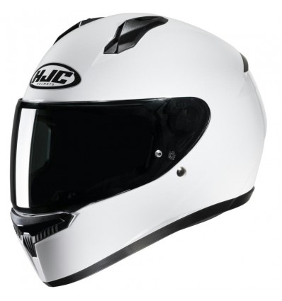 Casco integrale HJC C10 monocolore bianco lucido