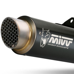 Scarico completo Mivv GP Pro Black per Yamaha YZF R 125 e MT 125 dal 2020 Scarico completo Mivv GP Pro Black per Yamaha YZF R 125 e MT 125 dal 2020