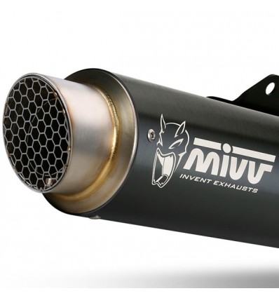 Scarico completo Mivv GP Pro Black per Yamaha YZF R 125 e MT 125 dal 2020 Scarico completo Mivv GP Pro Black per Yamaha YZF R 125 e MT 125 dal 2020