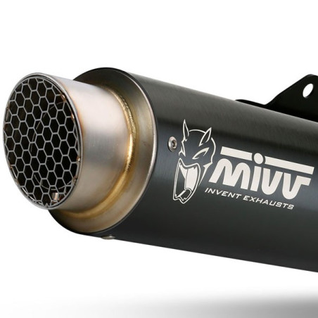 Scarico completo Mivv GP Pro Black per Yamaha YZF R 125 e MT 125 dal 2020 Scarico completo Mivv GP Pro Black per Yamaha YZF R 125 e MT 125 dal 2020