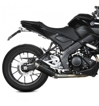 Scarico completo Mivv GP Pro Black per Yamaha YZF R 125 e MT 125 dal 2020 Scarico completo Mivv GP Pro Black per Yamaha YZF R 125 e MT 125 dal 2020