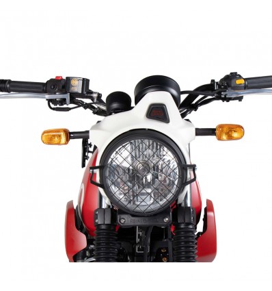 Griglia faro anteriore Hepco & Becker per Royal Enfield Scram 411 Griglia faro anteriore Hepco & Becker per Royal Enfield Scram 411