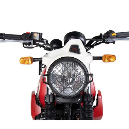 Griglia faro anteriore Hepco & Becker per Royal Enfield Scram 411 Griglia faro anteriore Hepco & Becker per Royal Enfield Scram 411