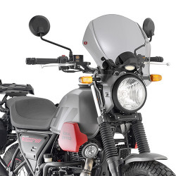 Cupolino Givi 140A trasparente per Royal Enfield Scram 411 Cupolino Givi 140A trasparente per Royal Enfield Scram 411