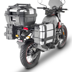 Portavaligie laterale Givi PL9055 Monokey per Royal Enfield Scram 411 Portavaligie laterale Givi PL9055 Monokey per Royal Enfield Scram 411