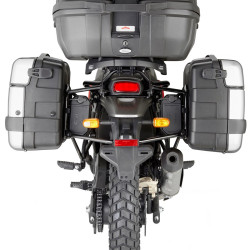 Portavaligie laterale Givi PL9055 Monokey per Royal Enfield Scram 411 Portavaligie laterale Givi PL9055 Monokey per Royal Enfield Scram 411