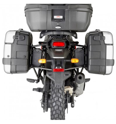 Portavaligie laterale Givi PL9055 Monokey per Royal Enfield Scram 411 Portavaligie laterale Givi PL9055 Monokey per Royal Enfield Scram 411