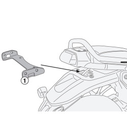 Accessorio Givi 9055KIT per montaggio telai laterali senza portapacchi su Royal Enfield Scram 411