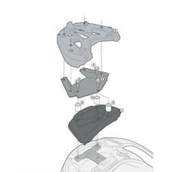 Supporto Givi per montaggio portapacchi su Suzuki Burgman 650 Executive dal 2013