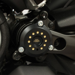 Carter laterale forcellone Gilles Tooling per Yamaha T-Max 530 e 560 nero Carter laterale forcellone Gilles Tooling per Yamaha T-Max 530 e 560 nero