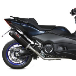 Scarico Mivv Oval Black per Yamaha T-Max 560 dal 2022 Scarico Mivv Oval Black per Yamaha T-Max 560 dal 2022