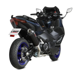 Scarico Mivv Oval Black per Yamaha T-Max 560 dal 2022 Scarico Mivv Oval Black per Yamaha T-Max 560 dal 2022