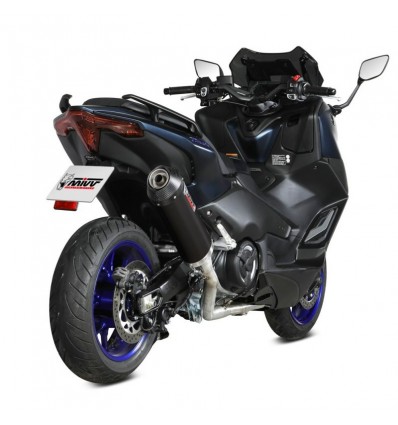 Scarico Mivv Oval Black per Yamaha T-Max 560 dal 2022 Scarico Mivv Oval Black per Yamaha T-Max 560 dal 2022
