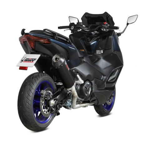 Scarico Mivv Oval Black per Yamaha T-Max 560 dal 2022 Scarico Mivv Oval Black per Yamaha T-Max 560 dal 2022