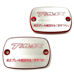 Coperchi pompa freno Yamaha T-Max 500 e T-Max 530 logo rosso Coperchi pompa freno Yamaha T-Max 500 e T-Max 530 logo rosso