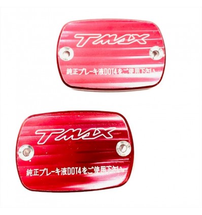 Coperchi pompa freno Yamaha T-Max 500 01-11 logo rosso full Coperchi pompa freno Yamaha T-Max 500 01-11 logo rosso full