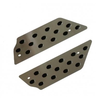 Coppia pedane faco in acciaio per Yamaha T-Max 500 08-11 Coppia pedane faco in acciaio per Yamaha T-Max 500 08-11