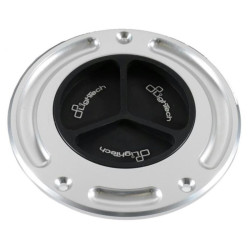 Tappo carburante Lightech per moto Ducati, MV Agusta nero e argento