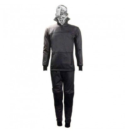 Completo termico e antivento Jollisport Frost nero Completo termico e antivento Jollisport Frost nero