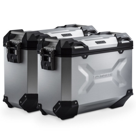 Kit valigie SW-Motech Trax Adv alluminio 37 per Moto Morini X-Cape 650 Kit valigie SW-Motech Trax Adv alluminio 37 per Moto Morini X-Cape 650