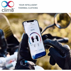 Guanti da moto riscaldanti Ixon IT-Yuga neri Guanti da moto riscaldanti Ixon IT-Yuga neri