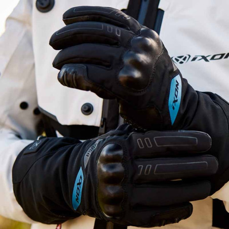 Guanti da moto riscaldanti Ixon IT-Yuga neri Guanti da moto riscaldanti Ixon IT-Yuga neri