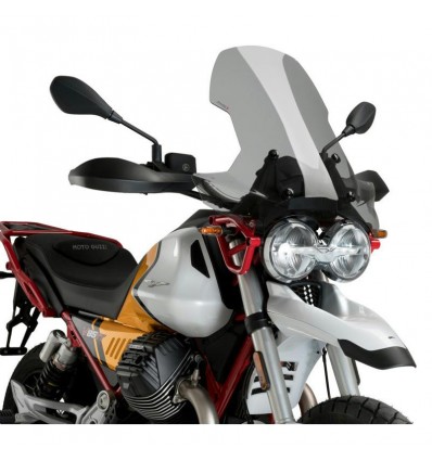 Cupolino Puig Touring per Moto Guzzi V85TT fume chiaro Cupolino Puig Touring per Moto Guzzi V85TT fume chiaro