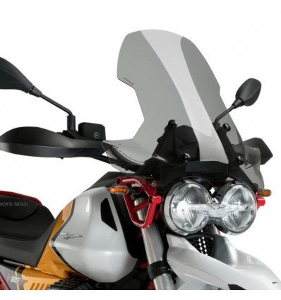 Cupolino Puig Touring per Moto Guzzi V85TT fume chiaro Cupolino Puig Touring per Moto Guzzi V85TT fume chiaro