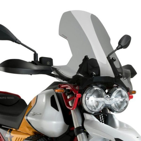Cupolino Puig Touring per Moto Guzzi V85TT fume chiaro Cupolino Puig Touring per Moto Guzzi V85TT fume chiaro