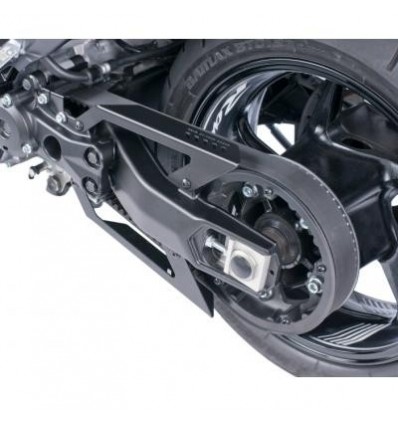 Carter copricinghia Puig nero per Yamaha T-Max 530 12-1 Carter copricinghia Puig nero per Yamaha T-Max 530 12-1