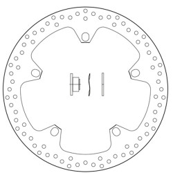 Disco posteriore Brembo serie Oro per BMW S1000, R-Nine T, F800... Disco posteriore Brembo serie Oro per BMW S1000, R-Nine T, F800...