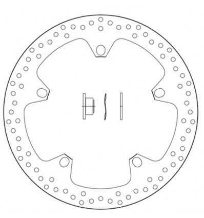 Disco posteriore Brembo serie Oro per BMW S1000, R-Nine T, F800... Disco posteriore Brembo serie Oro per BMW S1000, R-Nine T, F800...