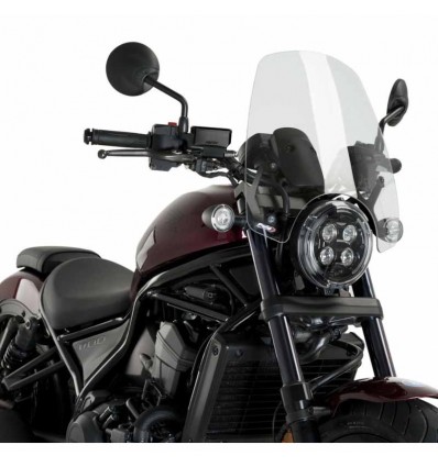 Cupolino Puig Touring per Honda CMX 1100 Rebel trasparente Cupolino Puig Touring per Honda CMX 1100 Rebel trasparente