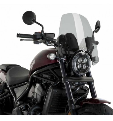 Cupolino Puig Touring per Honda CMX 1100 Rebel fume chiaro Cupolino Puig Touring per Honda CMX 1100 Rebel fume chiaro