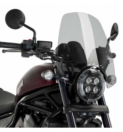 Cupolino Puig Touring per Honda CMX 1100 Rebel fume chiaro Cupolino Puig Touring per Honda CMX 1100 Rebel fume chiaro