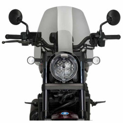 Cupolino Puig Touring per Honda CMX 1100 Rebel fume chiaro Cupolino Puig Touring per Honda CMX 1100 Rebel fume chiaro