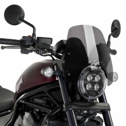 Cupolino Puig Naked per Honda CMX 1100 Rebel fume scuro Cupolino Puig Naked per Honda CMX 1100 Rebel fume scuro